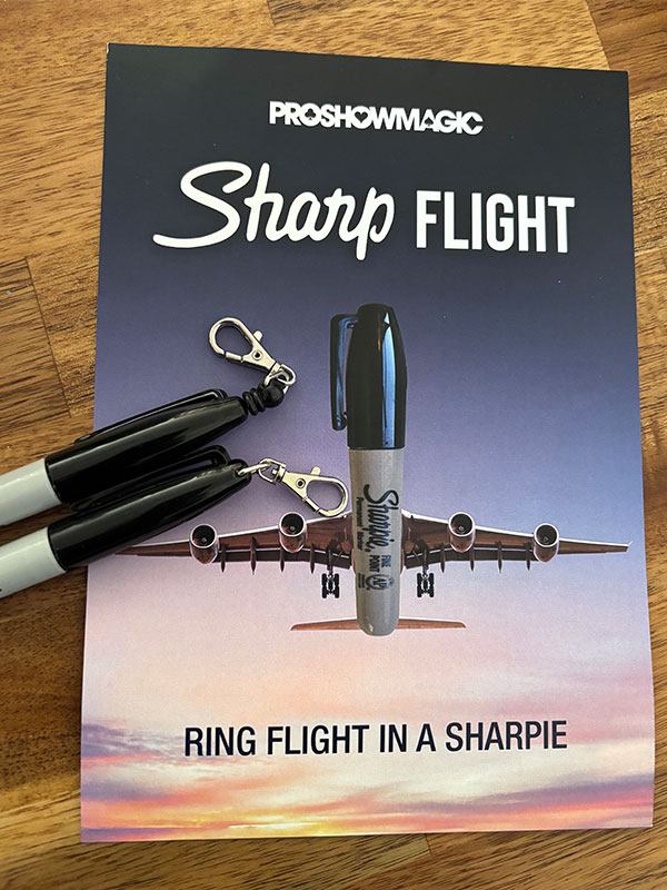 Ring Flight in a Sharpie 2