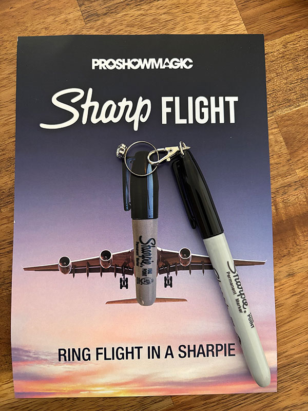 Ring Flight in a Sharpie